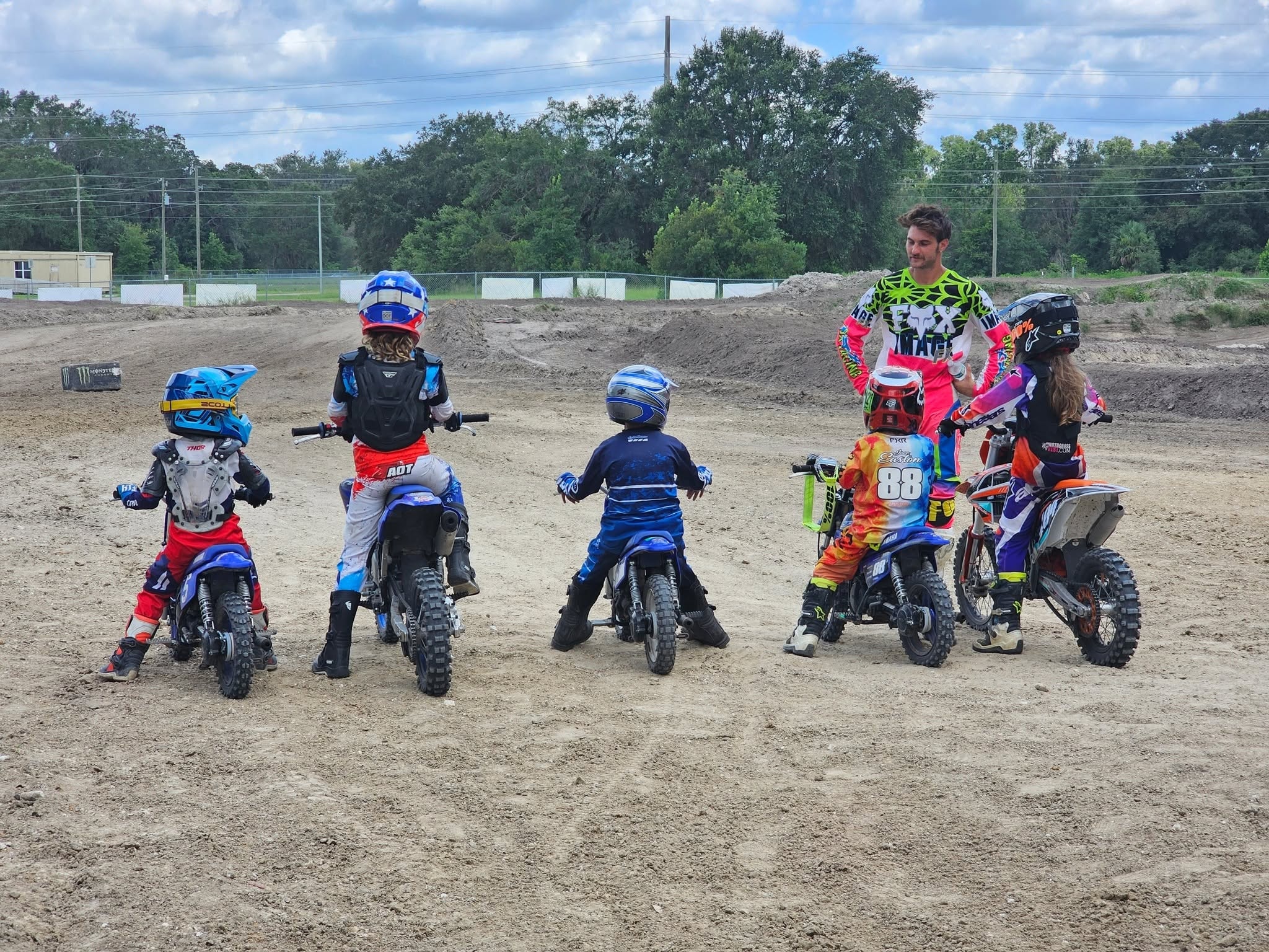 Beginner motocross training